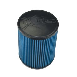 Alternative view of Injen NanoWeb Dry Air Filter 8.5x5.63in Oval ID / 9.92x7.17in OD / 5.7in Height / 6.865x 4.115in Top