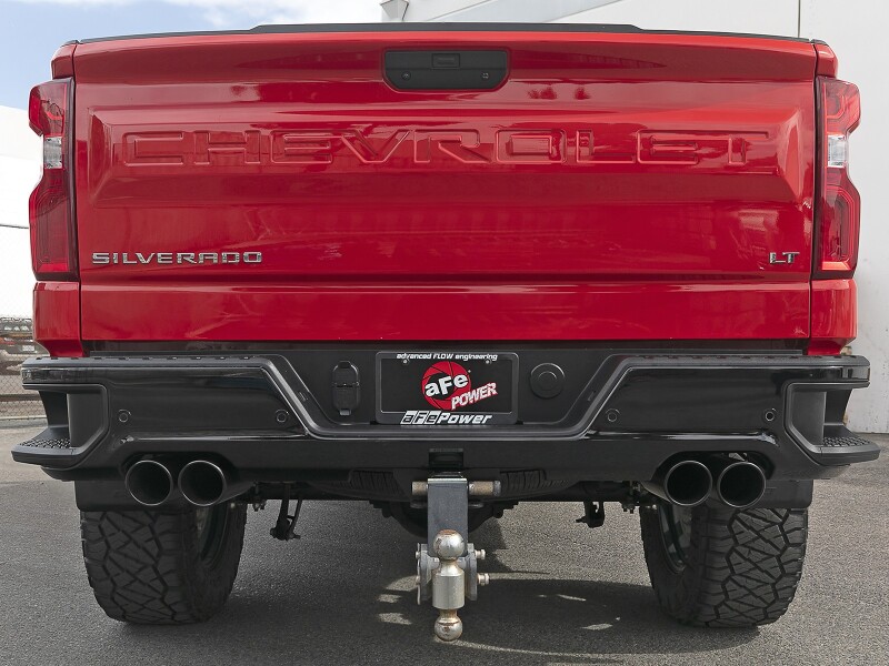 aFe Vulcan Series 3in 304SS DPF-Back 20-21 GM Trucks L6-3.0L (td) LM2 - Dual Black Tip - Image 7