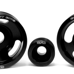 GFB 04-10 WRX/STI 3 Piece Under-Drive Pulley Kit w/ Belts (Crank Alternator & Power Steering) - Image 3