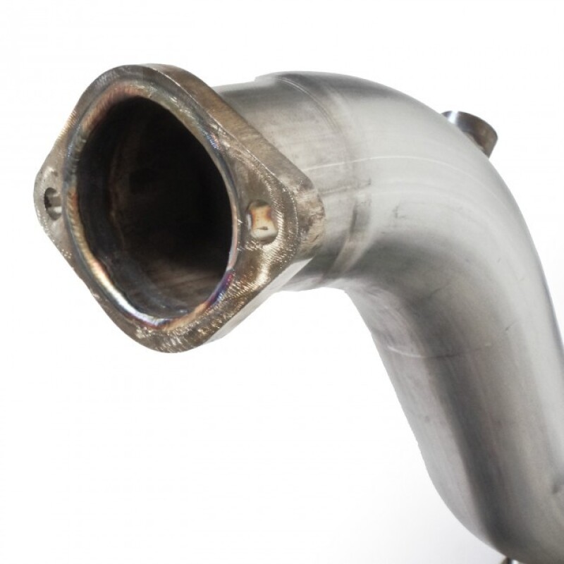 Stainless Works 2017 F-150 Raptor 3.5L 3in Downpipe High-Flow Cats Factory Connection - Image 7