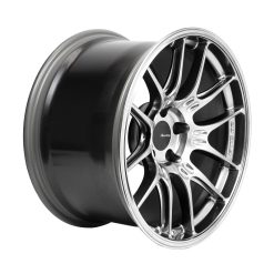 Alternative view of Enkei GTC02 18x10.5 5x114.3 15mm Offset 75mm Bore Hyper Silver Wheel