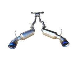 Injen 08-13 Infiniti G37/G37 IPL Coupe 3.7L 76mm Stainless Steel Exhaust w/ Titanium Tips - Image 3