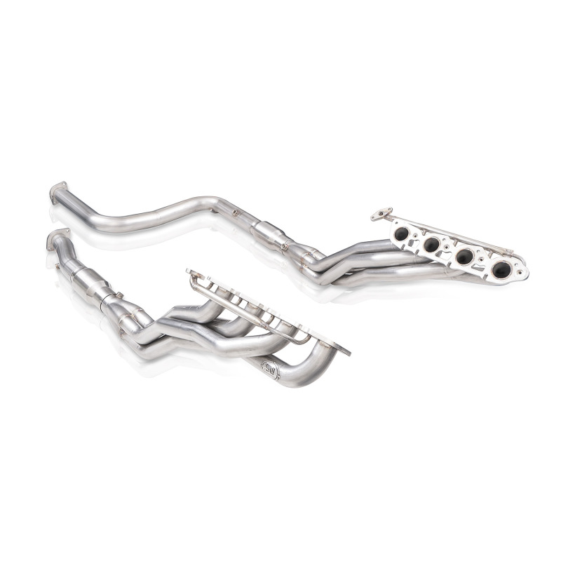 Stainless Works 2014+ Toyota Tundra 5.7L Headers 1-7/8in Primaries w/High-Flow Cats - Image 6