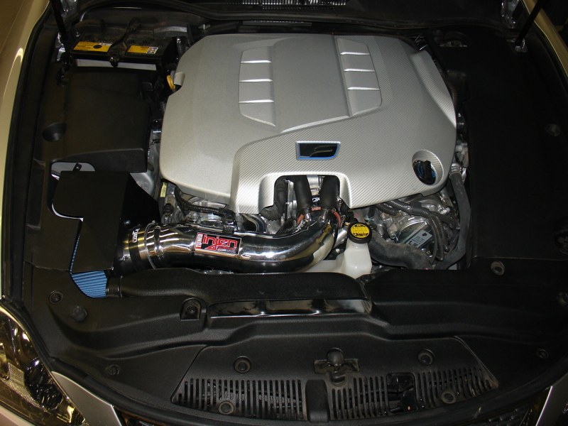 Injen 2008-10 IS-F 5.0L V8 Polished Short Ram Intake - Image 4
