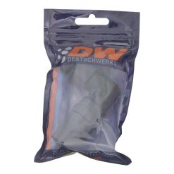 Alternative view of DeatschWerks 10AN ORB Female Swivel 90-Degree Hose End CPE - Anodized Matte Black