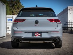 aFe Gemini XV 3in to 2 1/2in 304 SS Cat-Back Exhaust 22-23 Volkswagen GTI (MK8) 2.0L w/ Carbon Tips - Image 6