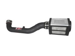Alternative view of Injen 05-19 Nissan Frontier 4.L V6 w/ Power Box Wrinkle Black Power-Flow Air Intake Syst