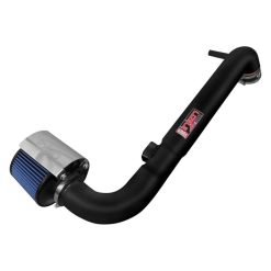 Alternative view of Injen 05-20  Toyota Tacoma 2.7L  Wrinkle Blk Power-Flow Air Intake w/MR Tech/Heat Shield/Nano Filter