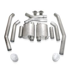 Alternative view of Stainless Works Pontiac GTO 2005-2006 Exhaust Chambered (w/x-pipe)