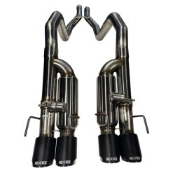 Kooks 09-13 Chevrolet Corvette Z06/ZR1 3in. Valved Axle-Back Exhaust w/ SS Tips - Image 6