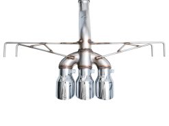 AWE Tuning 2023 Honda Civic Type R FL5 Track Edition Exhaust w/ Triple Chrome Silver Tips - Image 23