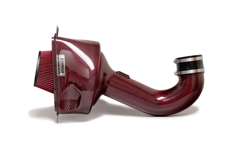 Corsa 14-19 Chevrolet Corvette C7 6.2L V8 Red Carbon Fiber Air Intake (Does Not Fit Z06/ZR1) - Image 2