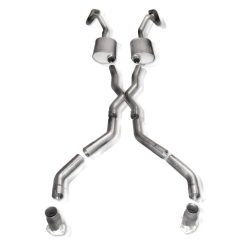 Alternative view of Stainless Works Chevy Camaro 1967-69 Exhaust 2.5in X-Pipe