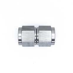 DeatschWerks 8AN Female Flare To 8AN Flare Female Swivel - Anodized Titanium - Image 3