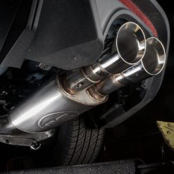 Stainless Works 2018+ Ford Mustang GT 3in Redline Series Catback H-Pipe w/Active Valves & Quad Tips - Image 8