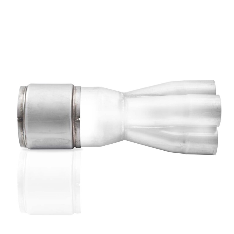 Stainless Works 4in OD 4.75in Body 5in Length Race Muffler - Image 4