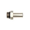 DeatschWerks 8AN ORB Male To 1/2in Barb Fitting (Single Barb - Incl O-Ring)