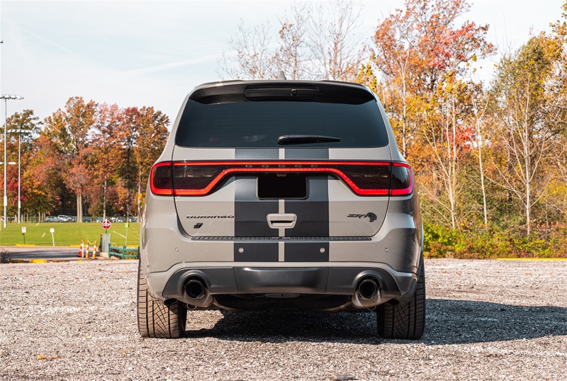 Corsa 21-22 Dodge Durango SRT Hellcat Cat-Back 2.75in Dual Rear Exit Sport 4.5in Black PVD Tips - Image 3