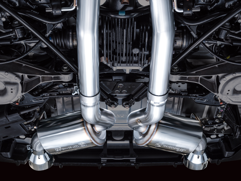 AWE 2023 Nissan Z RZ34 RWD Touring Edition Catback Exhaust System w/ Chrome Silver Tips - Image 17