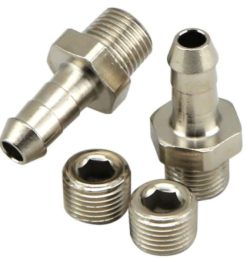 Alternative view of Turbosmart 1/8in NPT 6mm Hose Tail Fittings and Blanks