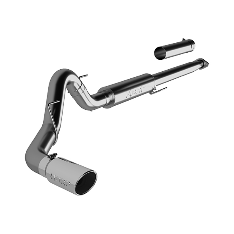 MBRP 2015 Ford F-150 2.7L / 3.5L EcoBoost 4in Cat Back Single Side Alum Exhaust System - Image 2