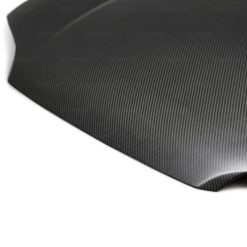 Seibon 1992-1995 Honda Civic Coupe OEM-Style Dry Carbon Fiber Hood - Image 3