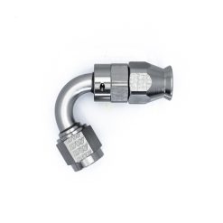 Alternative view of DeatschWerks 6AN Female Flare Swivel 120-degree Hose End - PTFE