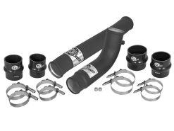 aFe BladeRunner 2.75in Hot 3.5in Cold Side Intercooler Tubes w/ Coupling Clamp Kit 10-12 Dodge 6.7L - Image 8