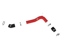 Alternative view of aFe 20-23 Ford Explorer ST V6 3.0L (tt) BladeRunner 2-3/4in Aluminum Cold Charge Pipe - Red
