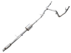 AWE 4th Gen GM 1500 5.3L 0FG Catback Split Rear Exit (w/ Bumper Cutouts) - OE Tips - Image 3