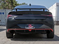 aFe Takeda Hyundai Elantra N 22-23 L4-2.0L (t) 3in 304 SS Cat-Back Exhaust w/ Black Tips - Image 5