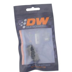 Alternative view of DeatschWerks 8AN Male Flare to Toyota Module Quick Connect - Anodized Matte Black