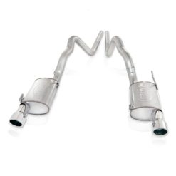 Alternative view of Stainless Works 2007-10 Shelby GT500 3in Catback S-Tube Mufflers