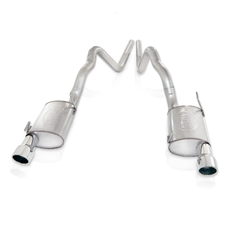Stainless Works 2007-10 Shelby GT500 3in Catback S-Tube Mufflers - Image 2