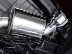 Alternative view of AWE 2023 Nissan Z RZ34 RWD Touring Edition Catback Exhaust System w/ Chrome Silver Tips