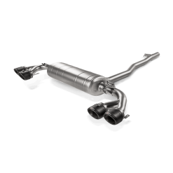 Akrapovic 2019+ Mercedes-AMG A35 Hatchback (W177) w/OPF/GPF Slip-On Line (Titanium) w/Carbon Tips