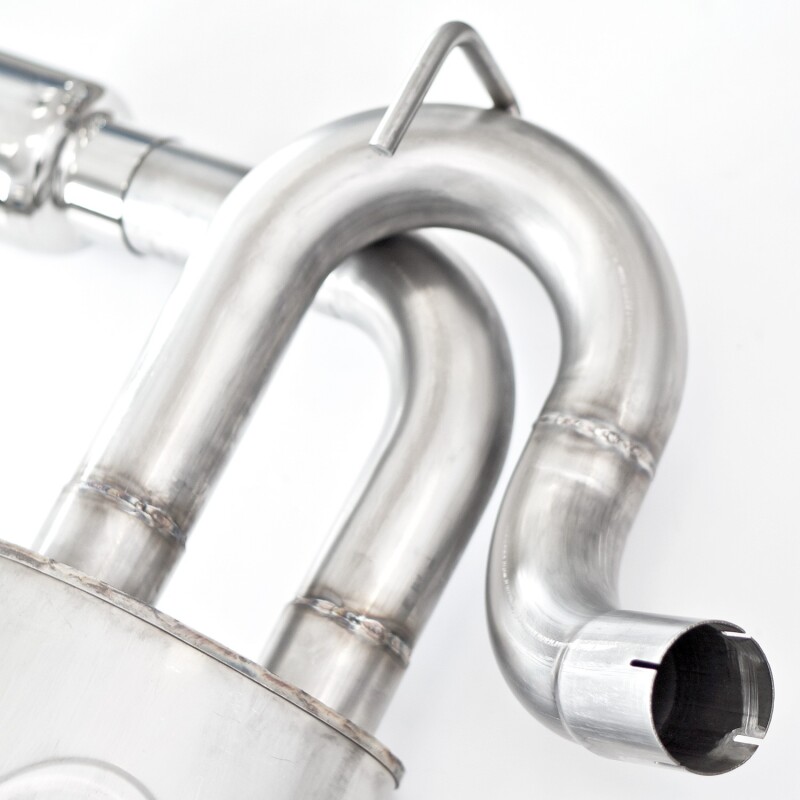 Stainless Works 2007-17 Jeep Wrangler Axleback Exhaust - Image 4