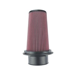 Alternative view of Injen 8-Layer Oiled Cotton Gauze Air Filter 3.75in ID/ 7in Base / 8.8in Height / 5in Top
