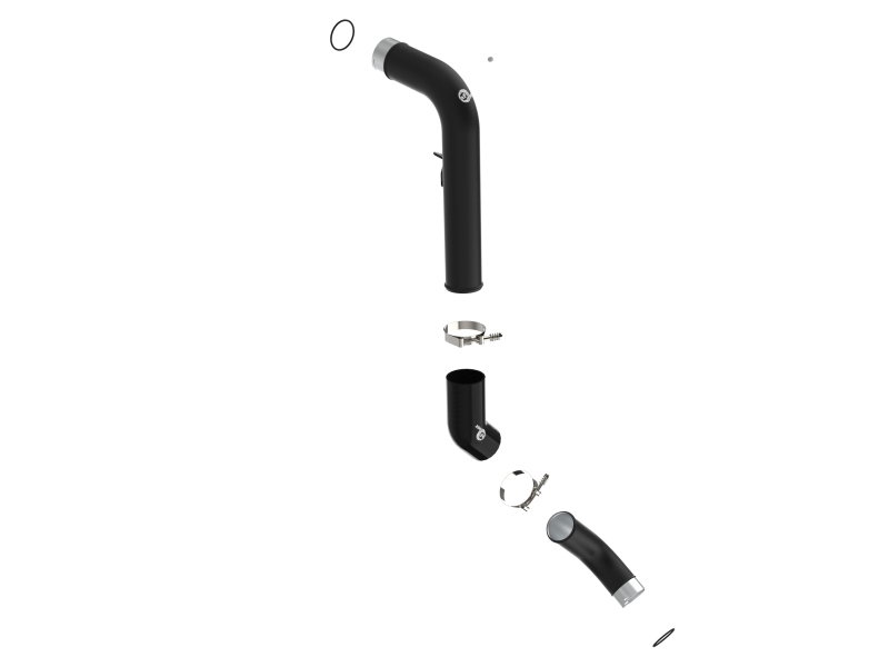 aFe RAM 1500 20-22 V6-3.0L (td) BladeRunner 3 IN Aluminum Cold Charge Pipe Black - Image 2