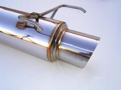 Alternative view of Invidia 06-08 Honda Fit 50mm (101mm tip) Cat-back Exhaust