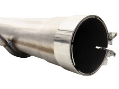 aFe MACHForce XP Exhaust 3in-3.5in SS Single Side Ext CB w/ Black Tip 99-04 Ford F150 V8 5.4L/6.8L - Image 5