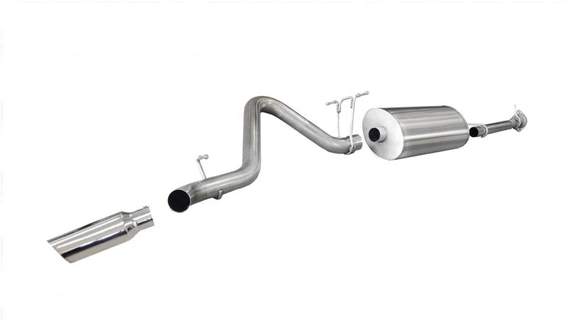 Corsa/dB 11-12 Chevrolet Silverado Ext. Cab/Long Bed 2500 6.0L V8 Polished Sport Cat-Back Exhaust - Image 3