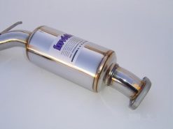 Invidia 06-08 Honda Fit 50mm (101mm tip) Cat-back Exhaust - Image 3