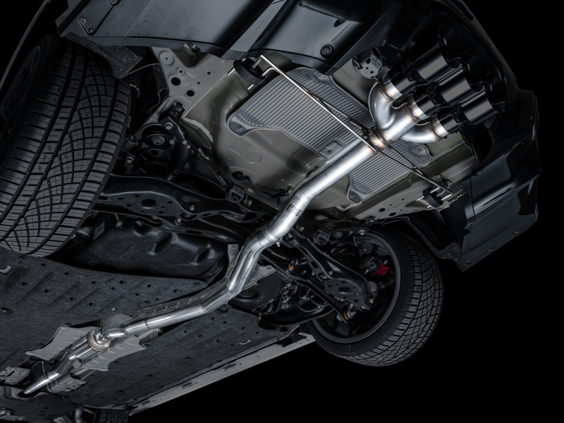 AWE Tuning 2024 Acura Integra Type S DE5 FWD Track Edition Exhaust w/ Triple Diamond Black Tips - Image 19