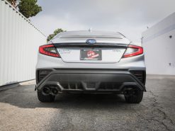 aFe POWER Takeda 3in to 2-1/2in 304 SS Cat-Back Exhaust w/ Black Tips 22-23 Subaru WRX H4-2.4L (t) - Image 4