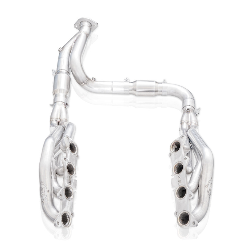 Stainless Works 15-19 Ford F-150 5.0L Catted Factory Connect Headers 1-7/8in Primaries 3in Collector - Image 3