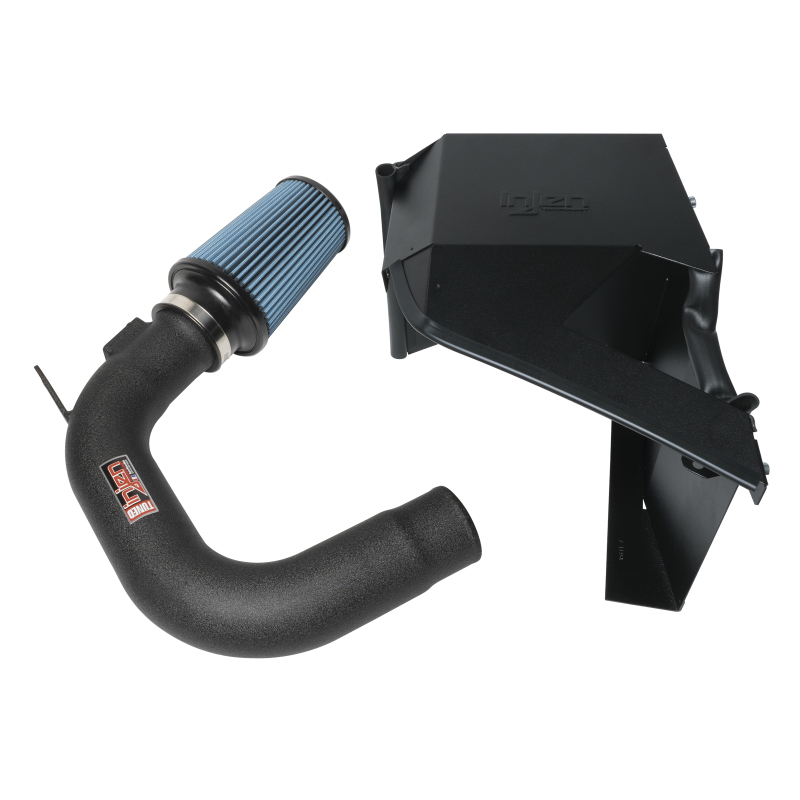 Injen 15-21 Subaru WRX 2.0L 4 Cyl. Wrinkle Black Cold Air Intake - Image 4