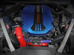 aFe Kia Stinger 18-22 V6-3.3L (tt) BladeRunner Cold Charge Pipe- Red - Image 7