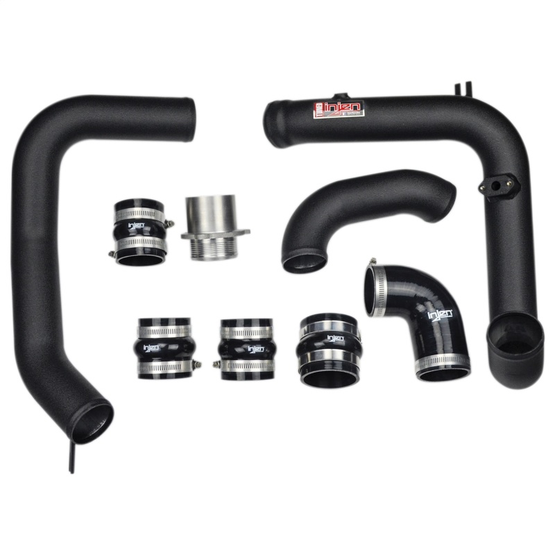 Injen 15-17 Volkswagen GTI (MK7) 2.0L Turbo TSI Aluminum Intercooler Piping Kit - Black - Image 7