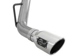 aFe Mach Force-XP Exhaust 3in CB SS 15-17 GM Colorado/Canyon 2.5L/3.6L Side Exit w/ Polished Tip - Image 4